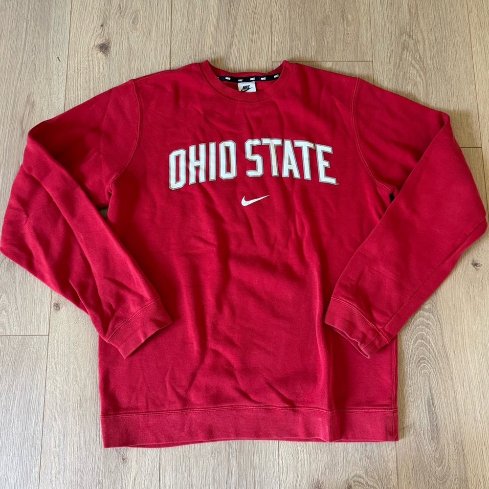 Nike Red Ohio State Sweatshirt